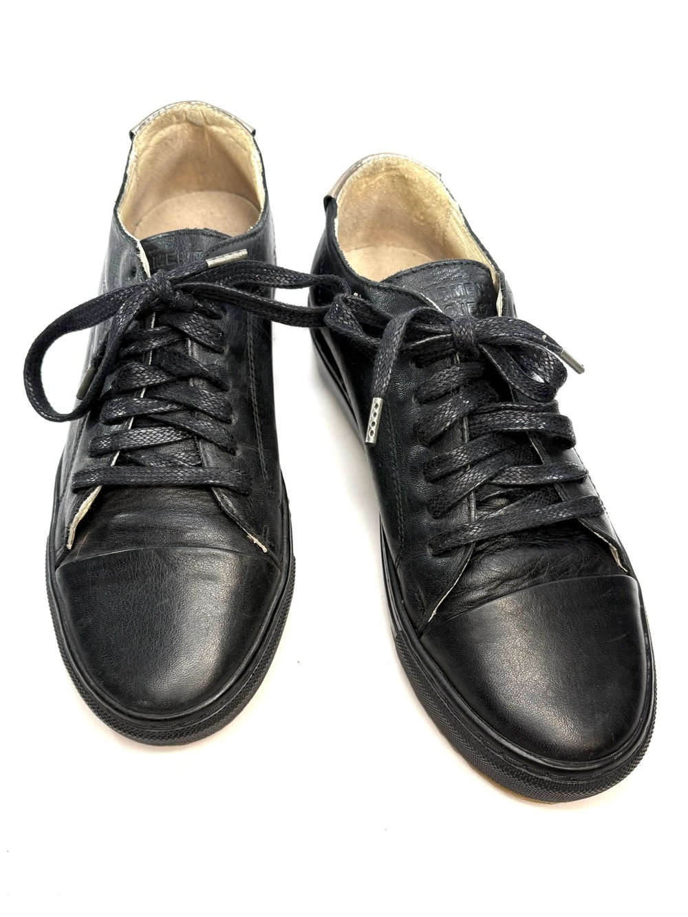 Garment Project Black Leather Sneakers | 38